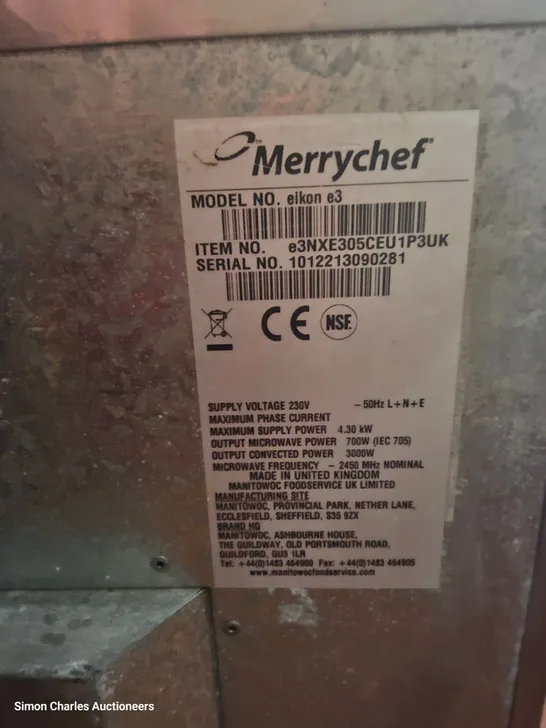 MERRYCHEF EIKON E3 