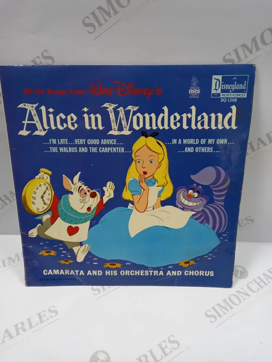 DISNEYS ALICE IN WONDERLAND VINYL