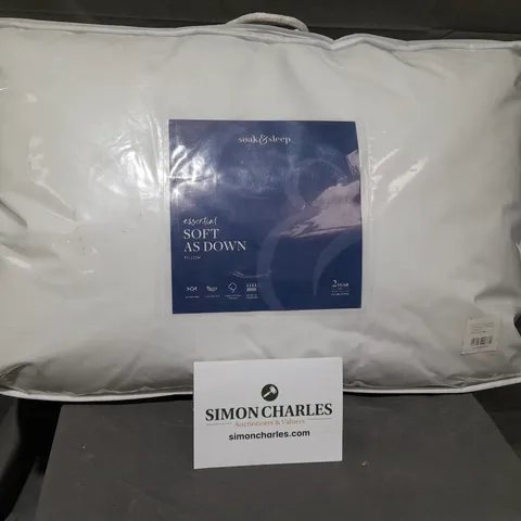 SOAK & SLEEP SOFT MEDIUM PILLOW PAIR 