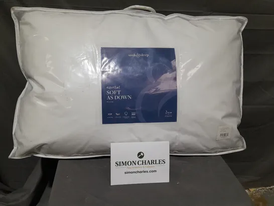 SOAK & SLEEP SOFT MEDIUM PILLOW PAIR 