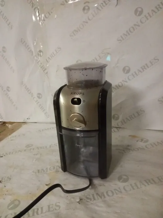 KRUPS EXPERT BURR GRINDER FOR COFFEE BEANS