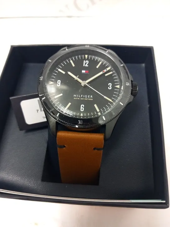 BOXED TOMMY HILFIGER MAVERICK WRIST WATCH