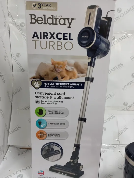 BOXED BELDRAY AIRXCEL TURBO CORDED VACUUM