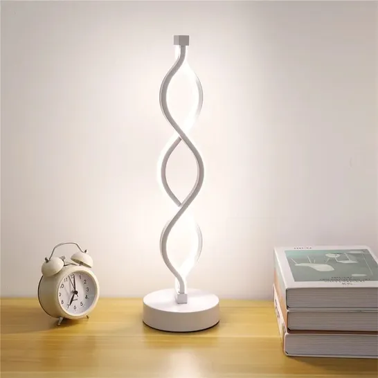 DESIGNER TIMOTHY WHITE TABLE LAMP