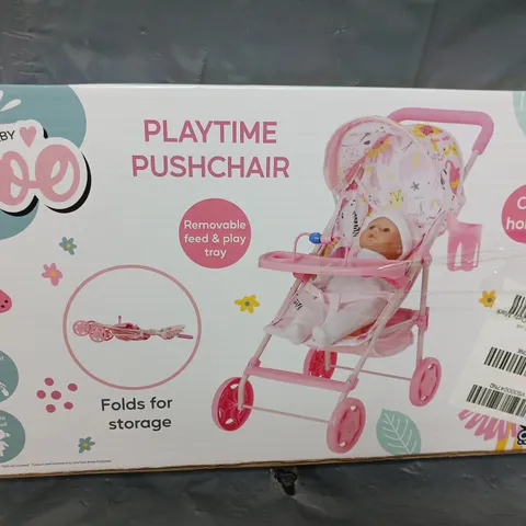 BOXED DOLL PLAYTIME PUSHCHAIR 