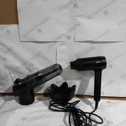 SHARK STYLE IQ IONIC HAIR DRYER & STYLER W/ ACCESSORIES HD110UKQ