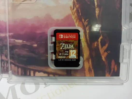 NINTENDO SWITCH THE LEGEND OF ZELDA BREATHE OF THE WIND GAME