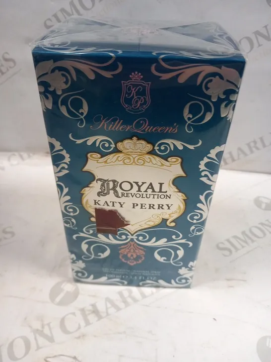 BOXED KILLER QUEEN'S ROYAL REVOLUTION KATY PERRY EAU DE PARFUM 100ML