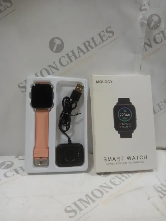 MOLOCY SMART WATCH HEART RATE BRACELET