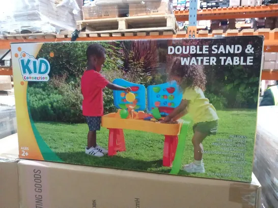 TWO BRAND NEW BOXED KID CONNECTION DOUBLE SAND AND WATER TABLE