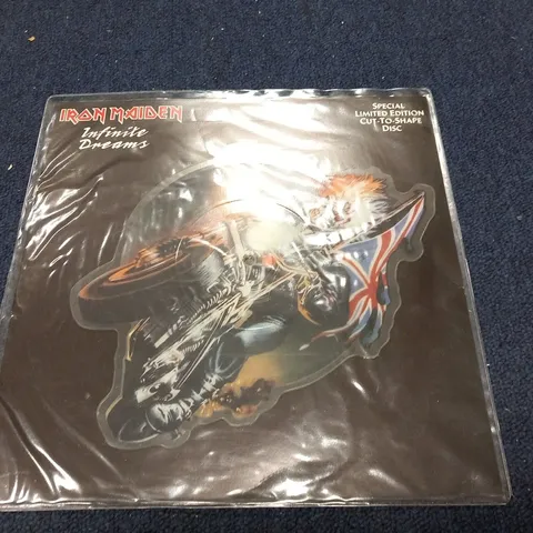 IRON MAIDEN INFINITE DREAMS SPECIAL LIMITED EDITION CUT TO SHAPE DISC