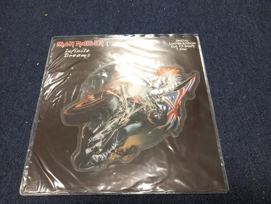 IRON MAIDEN INFINITE DREAMS SPECIAL LIMITED EDITION CUT TO SHAPE DISC