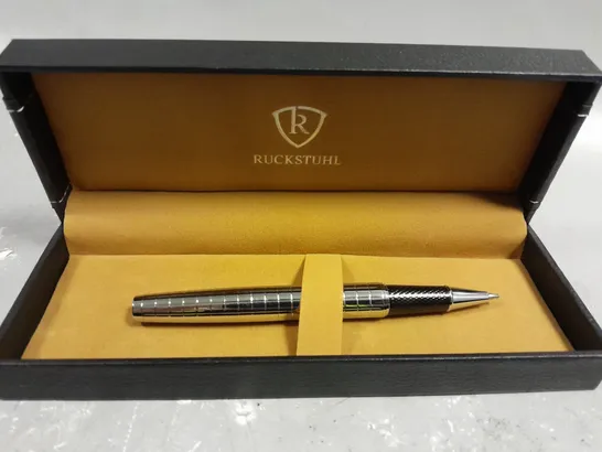 BOXED RUCKSTUHL HEAVY FEEL BALLPOINT PEN