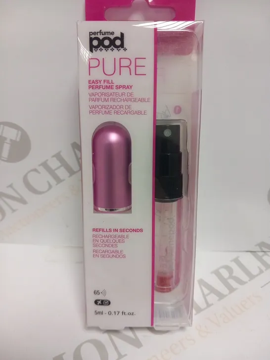 BOXED PERFUME POD PURE EASY FILL PERFUME SPRAY