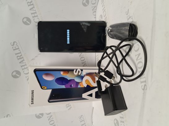 BOXED SAMSUNG GALAXY A21S 32GB ANDROID SMART PHONE - BLACK