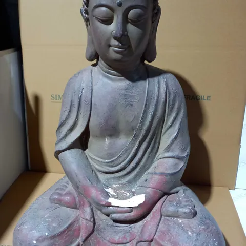 HOME2GARDEN LARGE SITTING BUDDHA STATUE