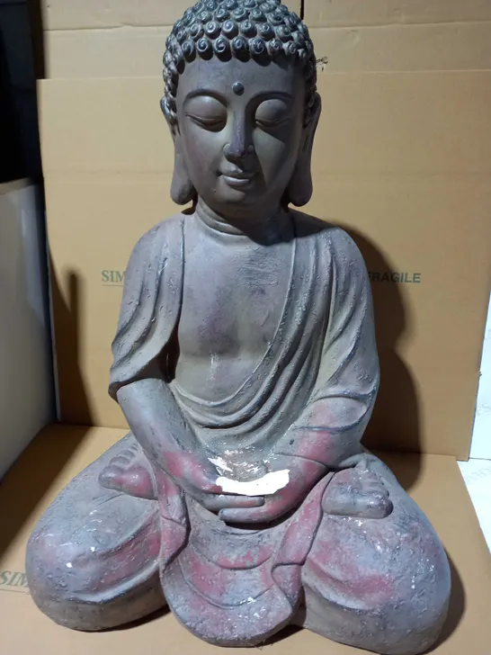 HOME2GARDEN LARGE SITTING BUDDHA STATUE