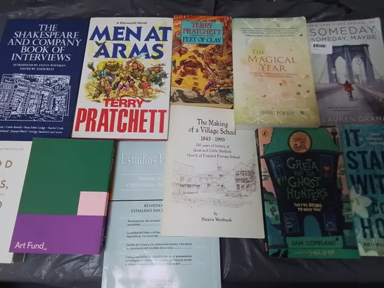 LARGE QUANTITY OF ASSORTED BOOKS TO INCLUDE MIND OVER MOOD, AND GCSE GEOGRAPHY 