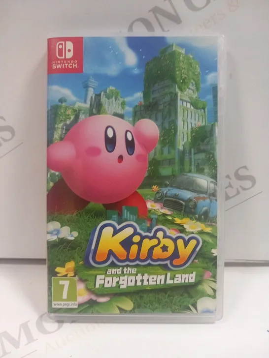 NINTENDO SWITCH KIRBY AND THE FORGOTTEN LAND