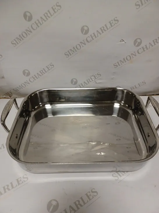 LE CREUSET STEEL SERVING DISH  