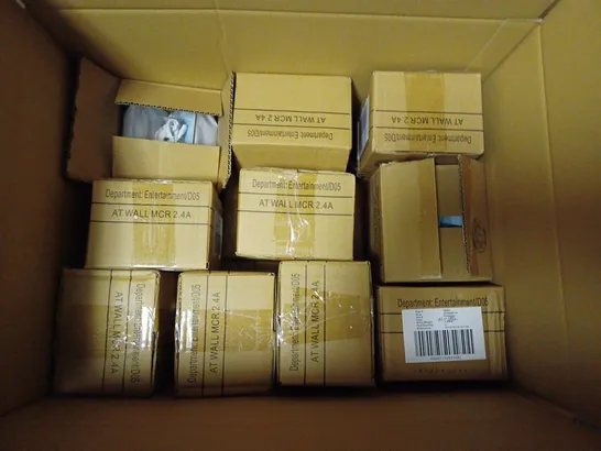 BOX OF APPROX 50 ASDATECH MICRO USB CHARGERS