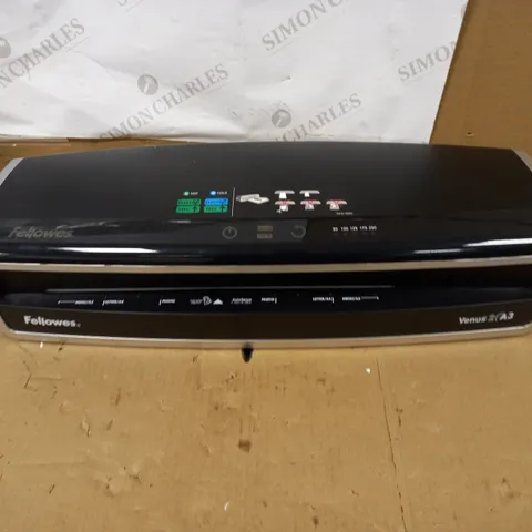 FELLOWES VENUS 2 A3 HIGH PERFORMANCE LAMINATOR 