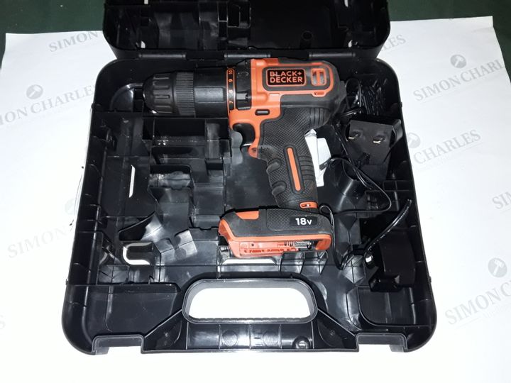 Lot 6243 BLACK AND DECKER BCD700S DRILL IN CASE Simon Charles