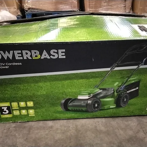 BOXED POWERBASE 37CM 40V CORDLESS MOWER