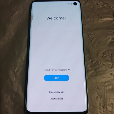 UNBOXED SAMSUNG GALAXY S10 MOBILE PHONE