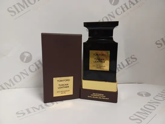 BOXED TOM FORD TUSCAN LEATHER EAU DE PARFUM SPRAY - 100ML 