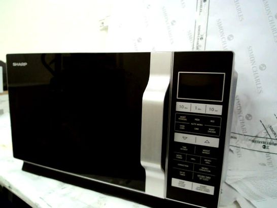 SHARP 25L 900W FLAT TRAY COMBI MICROWAVE RRP £159.99