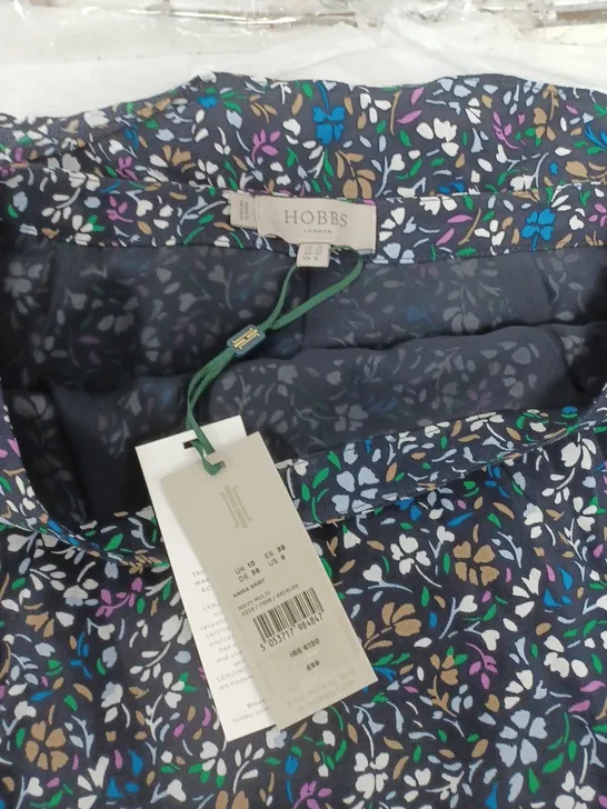 HOBBS LONDON LADIES FLORAL PRINT SKIRT SIZE 10