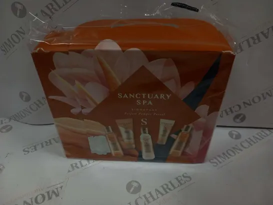 BOXED SANCTUARY SPA SIGNATURE PERFECT PAMPER PARCEL GIFT SET RRP £20