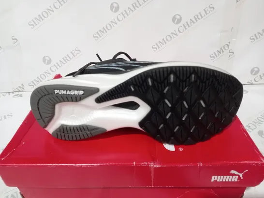 PUMA DEVIATE NITRO LD24 BLACK/WHITE SIZE 6