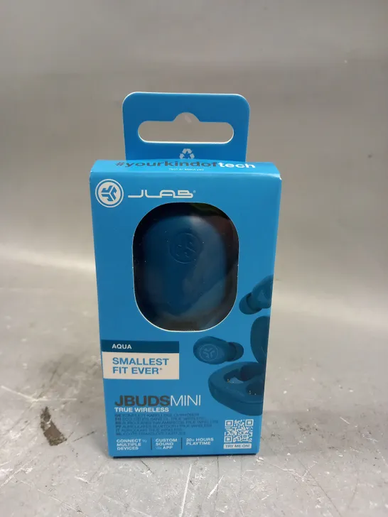 BOXED SEALED JLAB JBUDS MINI WIRELESS EARPHONES 