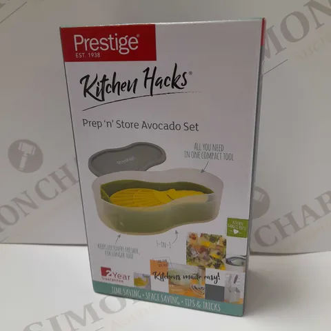 LOT OF 6 BRAND NEW PRESTIGE KITCHEN HACKS AVOCADO PREP 'N' STORE SETS 