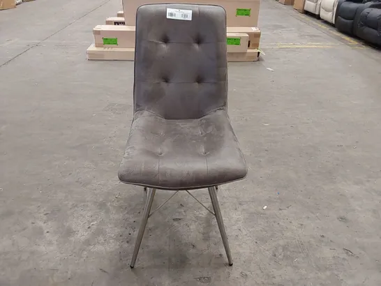 DESIGNER GREY DINING CHAIR (1 ITEM)