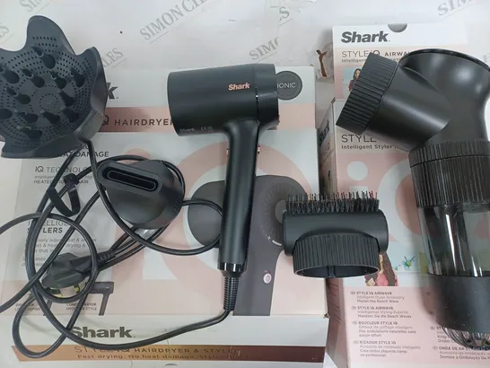 BOXED SHARK STYLE IQ HAIR DRYER & STYLER