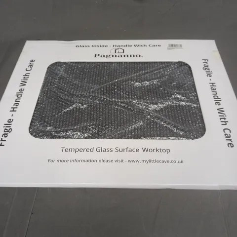 BOXED PAGNANNO TEMPERED GLASS SURFACE WORKTOP 
