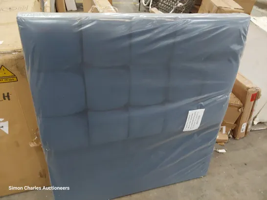 BAGGED ASPIRE 3' SINGLE HEADBOARD BLUE FABRIC 