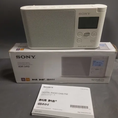 SONY DIGITAL RADIO DAB/FM XDR-S41D 