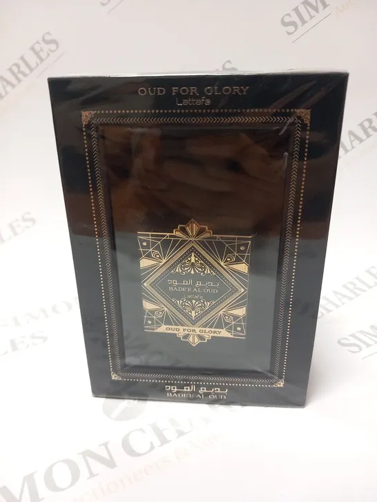 BOXED AND SEALED BADE'E AL OUD OUD FOR GLORY LATTAFA EAU DE PARFUM 100ML