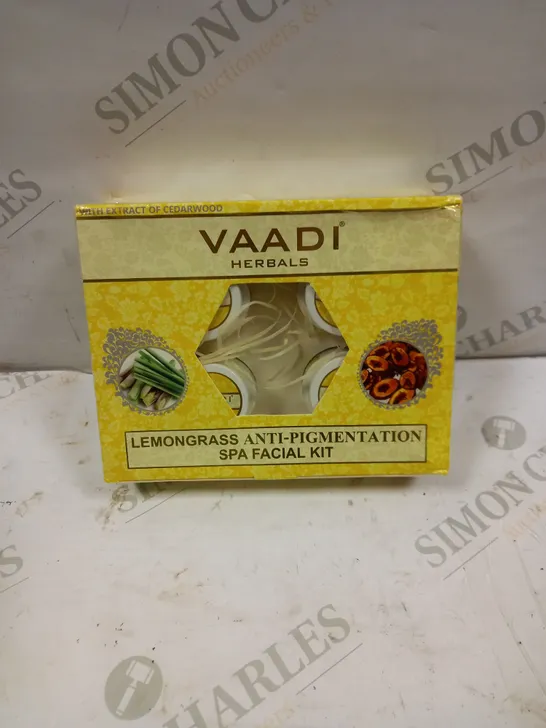 SEALED VAADI LEMONGRASS ANTI-PIGMENTATION SPA FACIAL KIT 