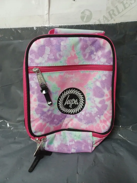 HYPE UNISEX PINK TIE DYE LUNCHBOX