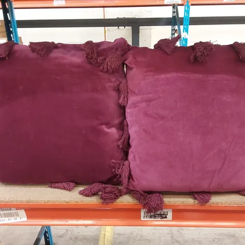 SET OF 2 SQUARE SCATTER CUSHIONS