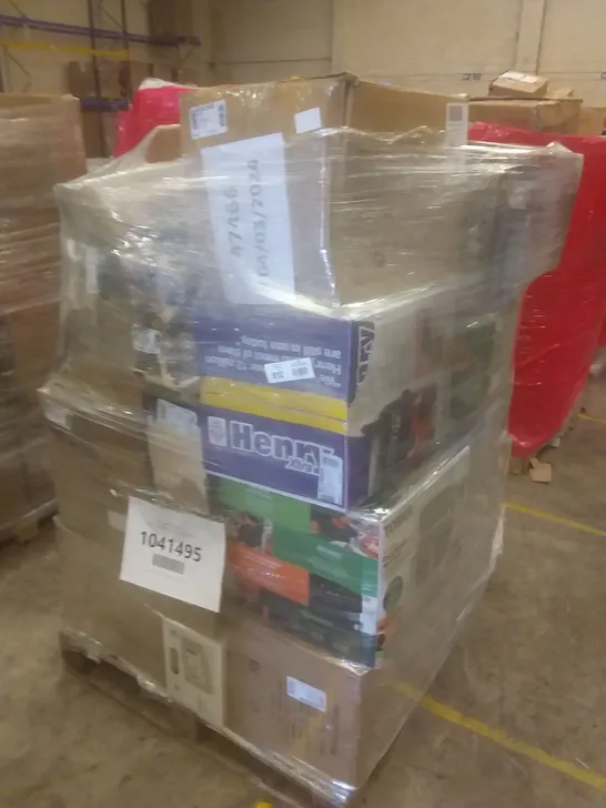 PALLET OF APPROXIMATELY 30 UNTESTED RAW RETURN HOMEWARE AND ELECTRICAL GOODS TO INCLUDE;