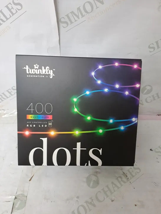 TWINKLY GEN 2 400 MULICOLOR APP CONTROLLED RGB LED LIGHT 