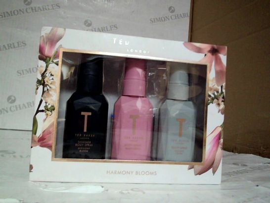 TED BAKER HARMONY BLOOMS COLLECTION OF BODY SPRAYS (WITH PARFUM) (3X 50ML)