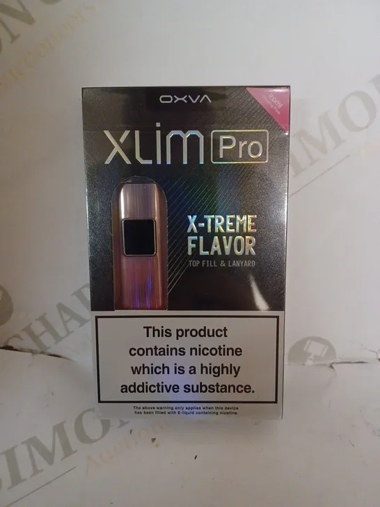 GROUP OF 4 BRAND NEW SEALED OXVA XLIM PRO E-CIGS, GLEAMY PINK