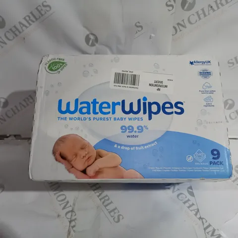 SEALED WATER WIPES BABY WIPES 9 PACKS 